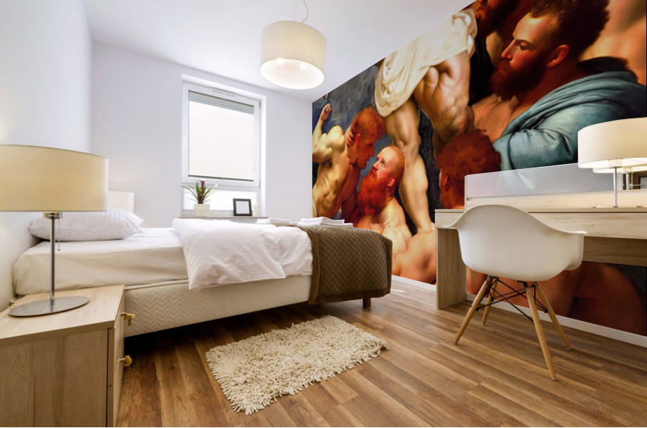 The Ascension of Chris at Steamworks Mural print