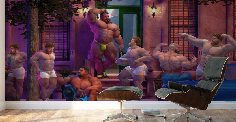 The Crossing of Chelsea Wall Murals