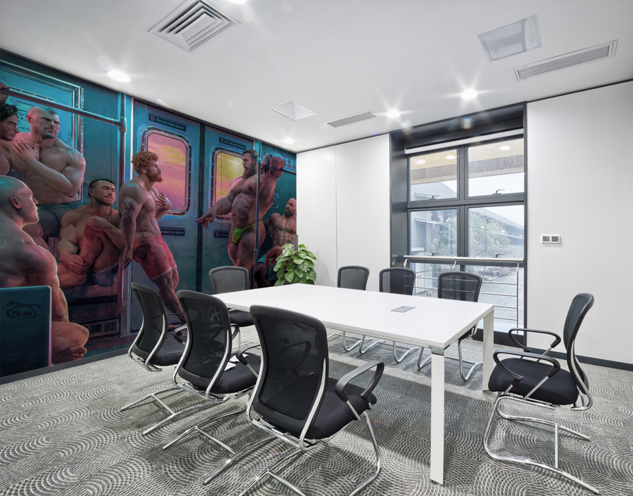 The Temptation of Everett Wall Printing