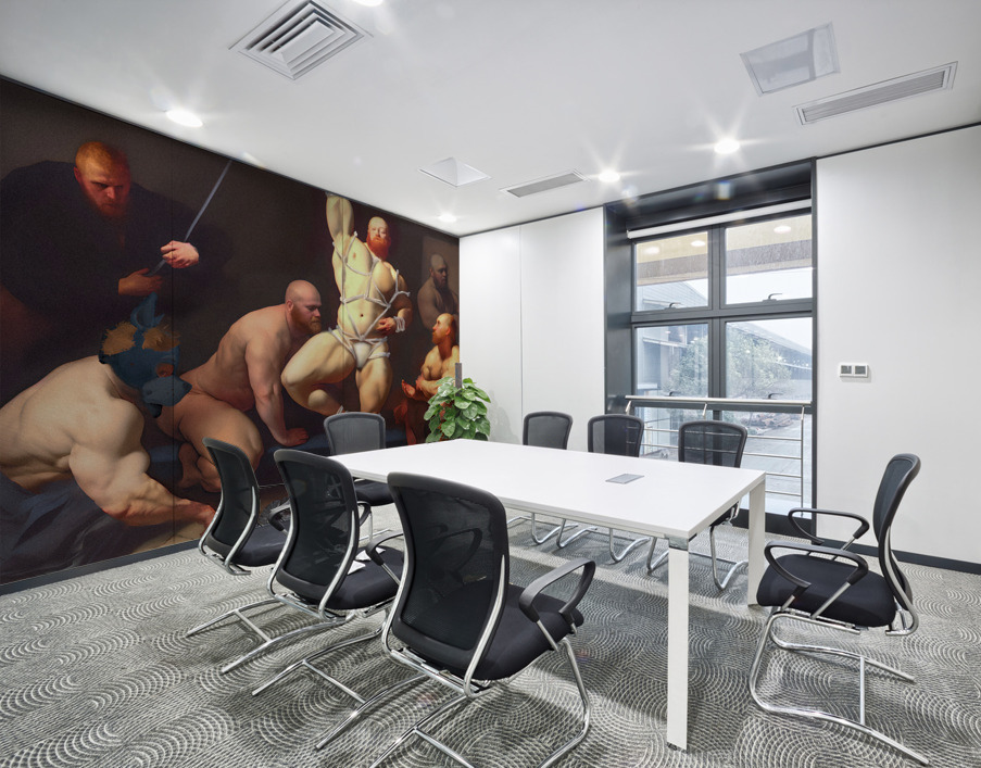 The Anatomy Lesson of Mr S Wall Printing