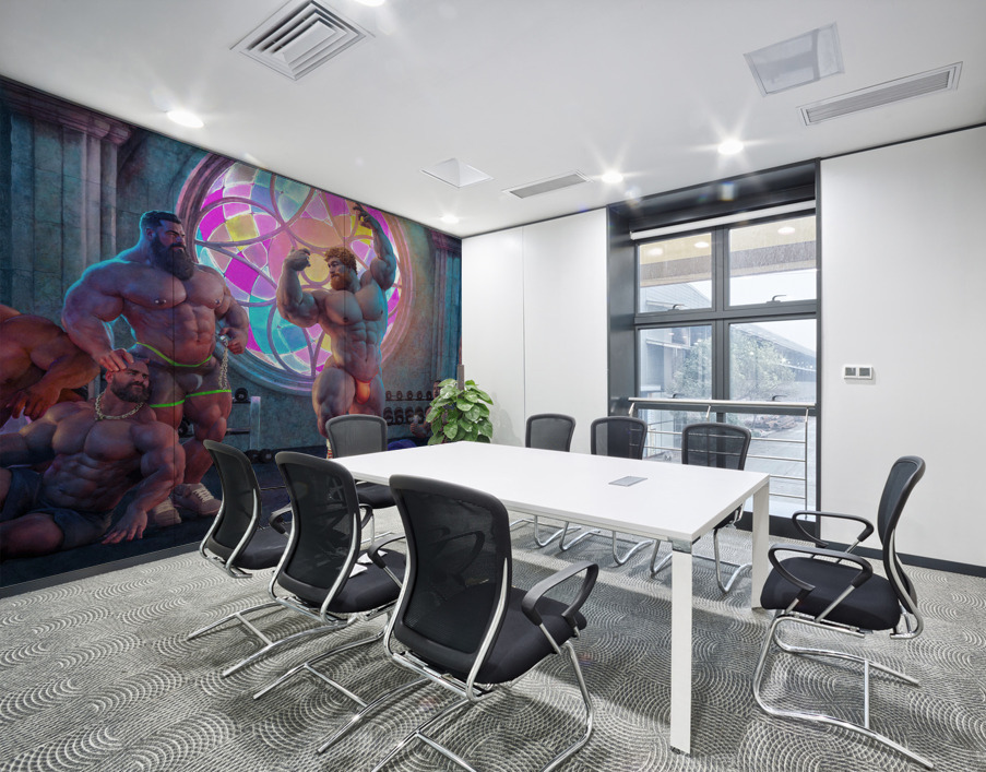 The Creation of Bruin Wall Printing